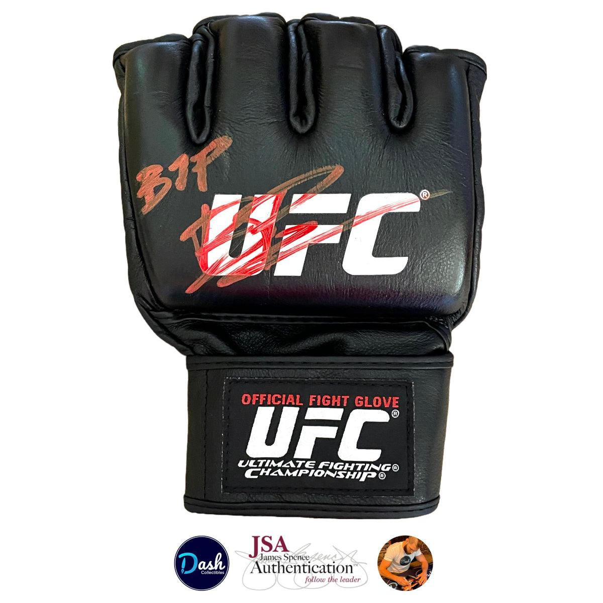 Jiri Prochazka Signed Official UFC Fight Glove JSA Witness COA