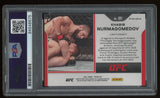 Khabib Nurmagomedov Signed 2021 Panini UFC Prizm Silver #181 Auto PSA