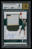 2018-19 Donte Divincenzo National Treasures TRUE RPA RC Rookie Patch Auto /99 BGS 9 Knicks