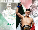 Brandon Moreno Signed 11x14 Photo UFC Champion JSA Witness COA Proof Mexico A
