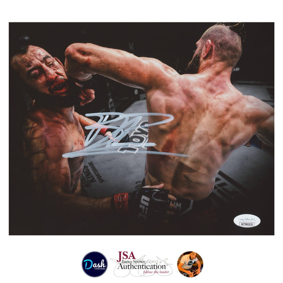 Jiri Prochazka Signed 8x10 Photo UFC Elbow Vs Reyes JSA Witness COA Proof Autograph