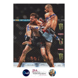 Muhammad Mokaev Signed 8x10 Photo C "The Punisher" UFC JSA Witness COA Proof Autograph