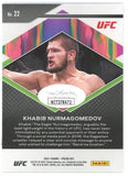 Khabib Nurmagomedov Signed 2021 Prizm Fearless #22 JSA Witness COA Proof Auto