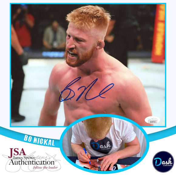Bo Nickal Signed 8x10 Photo A JSA Witness COA Dash Proof Autograph UFC
