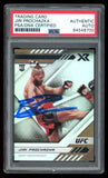 Jiri Prochazka Signed 2021 XR Panini Chronicles UFC Rookie RC 186 PSA Auto