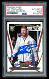 Jiri Prochazka Signed 2021 Certified Panini Chronicles UFC Rookie RC 128 PSA Auto