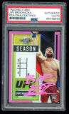 Jiri Prochazka Signed 2021 Contenders Optic Pink UFC Rookie RC 274 Inscribed "BJP" PSA Auto