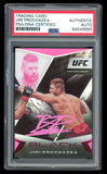 Jiri Prochazka Signed 2021 Black Pink Chronicles UFC Rookie RC 102 PSA Auto