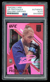 Jiri Prochazka Signed 2021 Elite Pink Chronicles UFC Rookie RC 142 PSA Auto