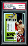 Jiri Prochazka Signed 2021 Contenders Optic Silver UFC "BJP" RC 142 PSA 10 Auto