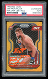 Jiri Prochazka Signed 2021 Prizm Orange 30/99 UFC Rookie RC 84 PSA Auto "BJP"