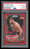 Jiri Prochazka Signed 2021 Prizm Red 237/275 UFC Rookie RC 84 PSA Auto "BJP"