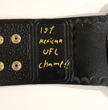 Brandon Moreno Signed Full Size UFC Replica Champ Belt W/ 2 Inscriptions JSA COA