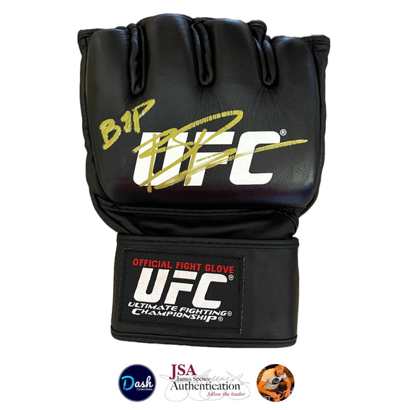 Jiri Prochazka Signed Official UFC Fight Glove JSA Witness COA Proof Autograph Gold