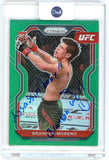 Brandon Moreno Signed 2021 Prizm Green UFC RC Rookie Auto "Assassin Baby" PROOF